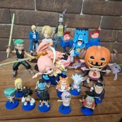ワンピース フィギュア アニキャラヒーローズ (17体) まとめ売り