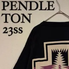 PENDLETON 23ss ネイティブ柄バックプリントショートスリーブTシャツのサムネイル