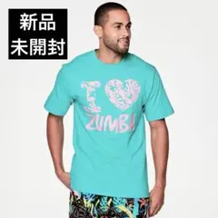 ズンバ ウェア 正規品 Tシャツ I♡ZUMBA ボタニカル柄のサムネイル