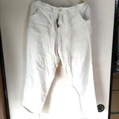Emago カジュアルパンツ 白 Mサイズ