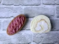 食品サンプル いちごタルト&ロールケーキセット