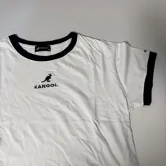 KANGOL ロゴ刺繍 半袖Tシャツ ホワイトのサムネイル