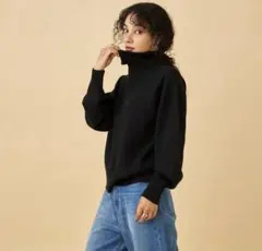 コーエン　タートルネックニット　Lサイズ