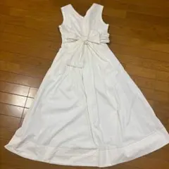 MERCURYDUO バックタックフレアタイプライターワンピース