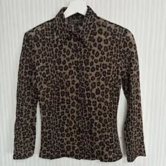 #1203 FENDI 牛仔褲 豹紋襯衫 義大利製