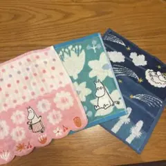 MOOMIN ムーミンタオルハンカチ 3枚セット