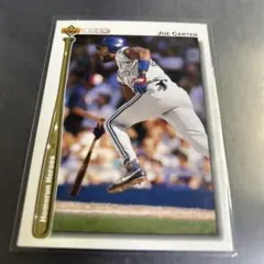 MLB 1992 UpperDeck Joe Carter Toronto