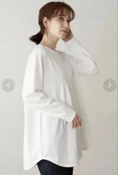 chocol raffine robe 切替ギャザーホワイトインナー