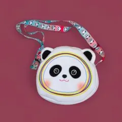 子供用　パンダ ポシェット ショルダーバッグ キッズ 柔らか　新品　即日発送