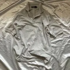 ポロ　ラルフローレン　 グレー ポロシャツ M