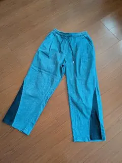 切り替えデニムブルー