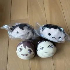 ハイキュー　おまんじゅう　もちもちマスコット　及川徹　岩泉一