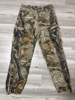 Wrangler リアルツリー カモ カーゴパンツ 34×32