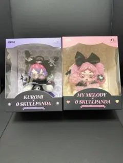 スカルパンダ マイメロクロミ セット ぬいぐるみペンダントPOPMART