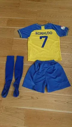 アル・ナスル RONALDO ユニフォーム(ソックス付) 130～140