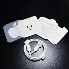 【新品】Apple純正Lightningケーブル・ステッカー・ピン iPhone