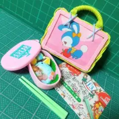 おまるコモノ入れ レトロ ミニチュア ハンドメイドバスケット