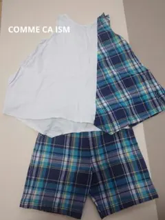 COMME CA ISM タンクトップとショートパンツセット