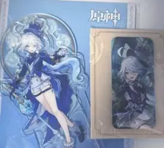 原神　フリーナ　アクスタ　缶バッジ