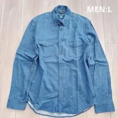 新品タグ付き　コムサコミューン　ウィンドペン レギュラーカラーシャツ　M 2025年最新ウィンドペン シャツの人気アイテム - メルカリ