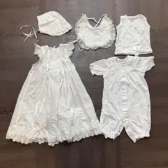 ミキハウス　セレモニードレス　セット　ベビードレス