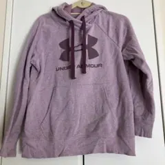 【最終価格】　UNDER ARMOUR パープルパーカー　裏起毛
