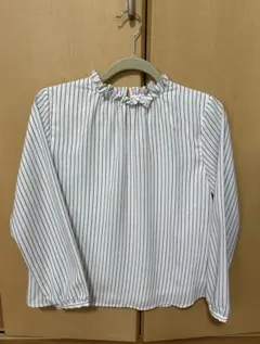 【新品・タグ付き】 Honeys GLACIER ストライプ ブラウス Lサイズ