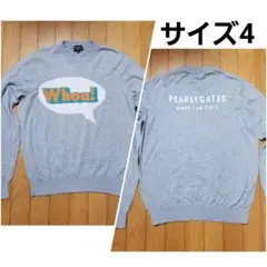 PEARLY GATESコットンニットセーター　サイズ4