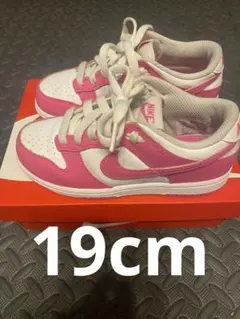 中古 NIKE DUNK LOW ナイキ ダンク ロー ピンク 19cmのサムネイル