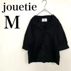 jouetie レディース M 黒 トップス パフスリーブ カジュアル 夏のサムネイル