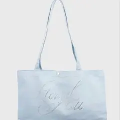 ETERNAL YOU SUGARスクエアエコバックコットンスカイブルー