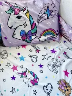 JoJo Siwa⚫︎インポート⚫︎カナダ⚫︎ベッドカバー⚫︎ボックスシーツ⚫︎枕カバー