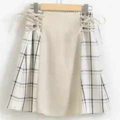 マジェスティック レゴン　サイドレースアップミニスカパン