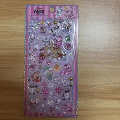 ディズニー　プチドロップステッカー　チェシャ猫