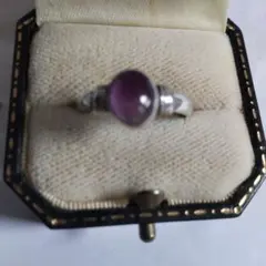 アメジストシルバーリング