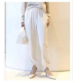 新品タグ付 アパルトモン コルピエロ リブパンツ 38