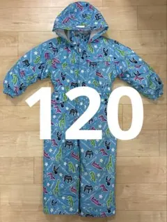 つなぎ120サイズ動物柄　CCLTEAM スノーボードウェア　スキーウェア