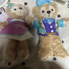 ダッフィー シェリーメイ ぬいぐるみバッジ