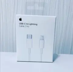 Apple純正品のUSB-C to Lightningケーブル