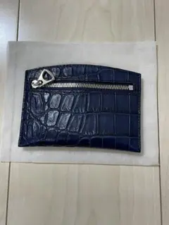 【新品】ITTI CRISTY SMART CARD WLT 藍染クロコ