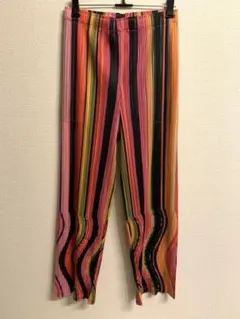 PLEATS PLEASE FROZEN FLOWERパンツ - メルカリ