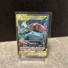 美品)セレビィ＆フシギバナGX RR SM9 タッグボルト 001/095