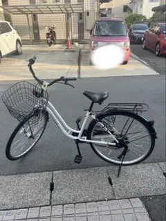 シティサイクル 自転車 Erica U シルバー取りに来られる方 - メルカリ