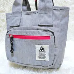 le coq sportif ルコックスポルティフ ハンドバッグ 無地 グレー