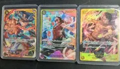 ワンピース カードゲーム SRカード3枚セット