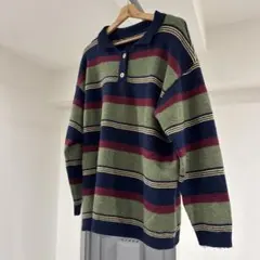 ニット シャツ セーター 古着