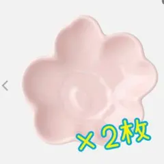 marimekko Unikko / Small plate 5cm ピンク×2のサムネイル