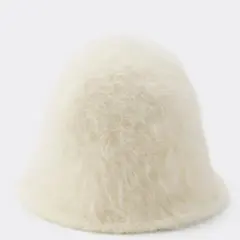 GU ヘアリーハット ホワイト