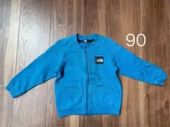 THE NORTH FACE ジップアップ　ジャケット　パーカー　トレーナー青