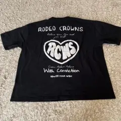 ロデオクラウンズ ブラック Tシャツ
